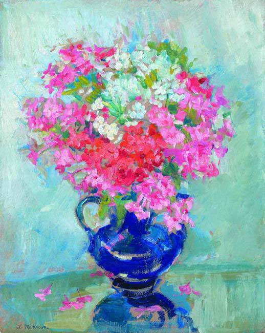 «Флокси». Поч. 1960-і рр. Картон, олія